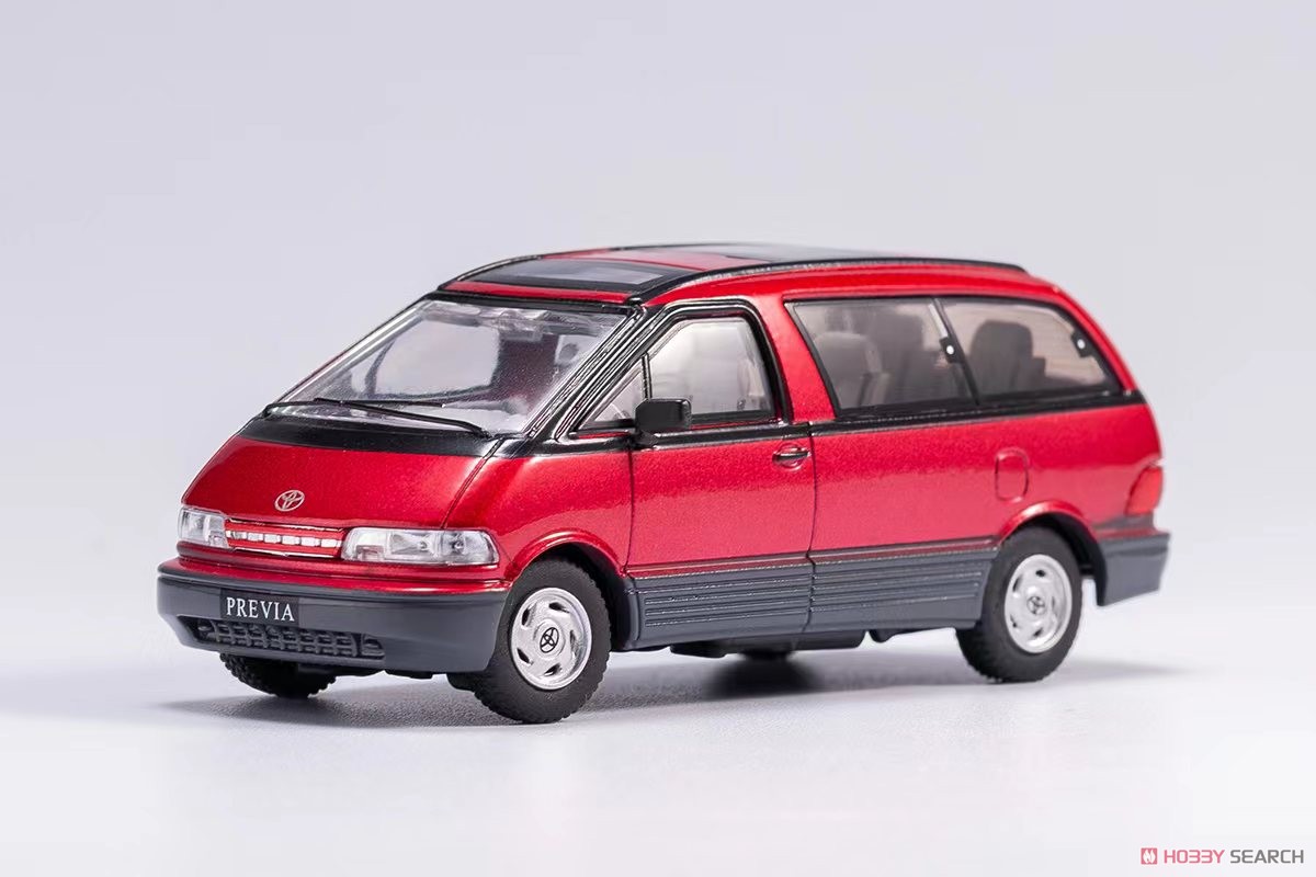 Toyota Previa / LHD Red (Diecast Car) - HobbySearch Diecast Car Store