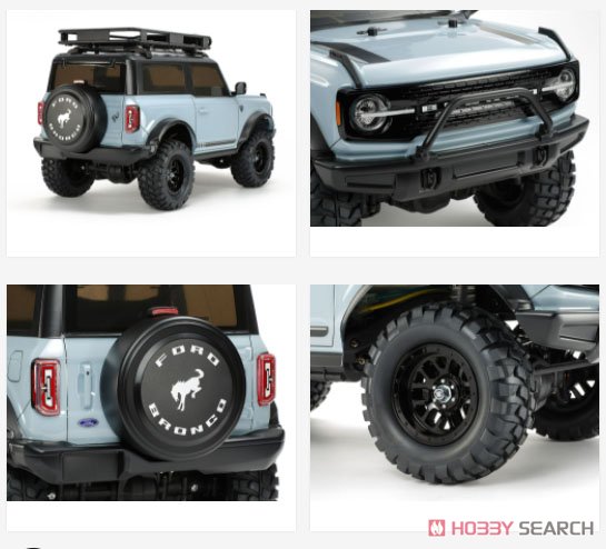 フォード ブロンコ 2021 (CC-02シャーシ) (ラジコン) - ホビーサーチ