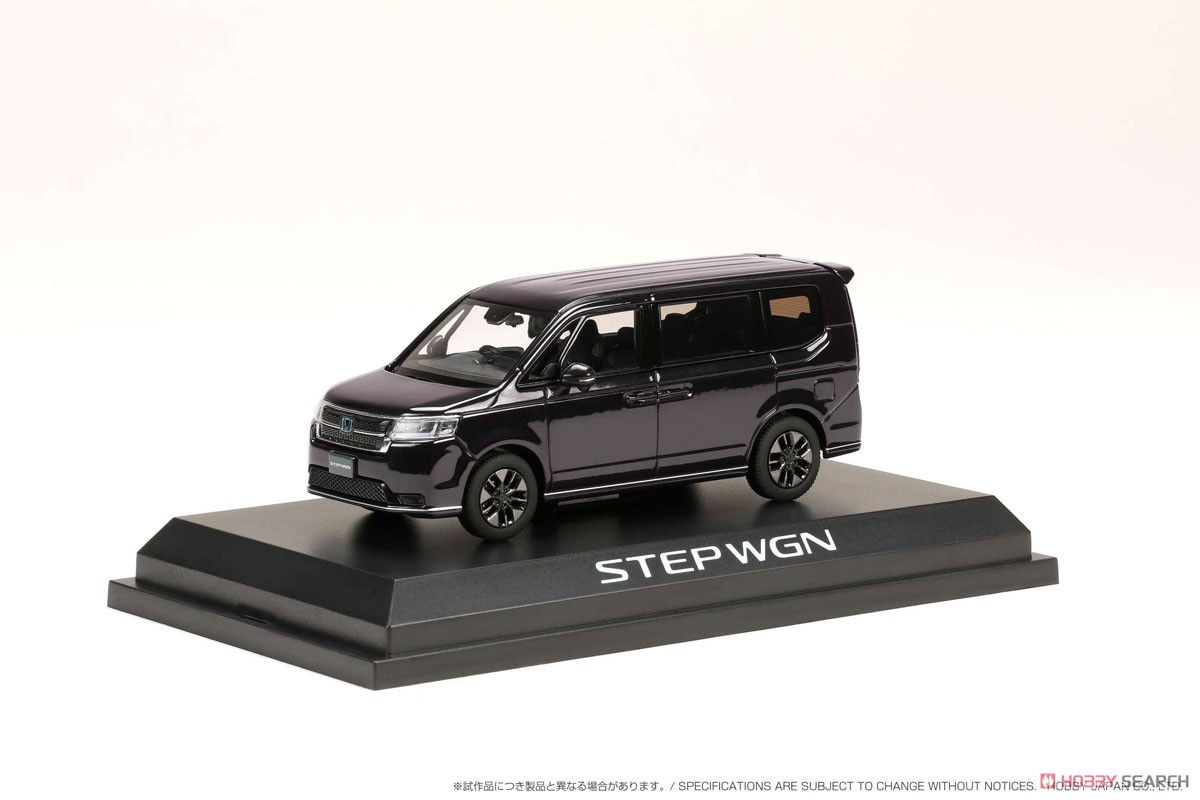 Honda Step WGN e:HEV Spada Twilight Mist Black Pearl (Diecast Car