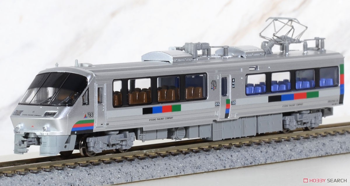 783系 特急にちりん CM33編成 ハイパーサルーン色 スカート拡大 4両