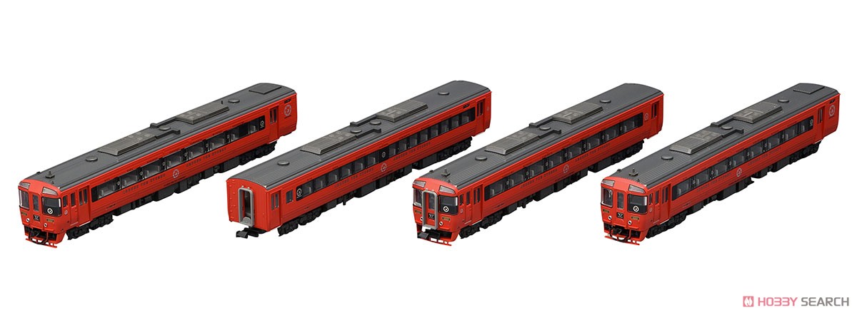JR キハ185系 特急ディーゼルカー (アラウンド・ザ・九州) セット (4両