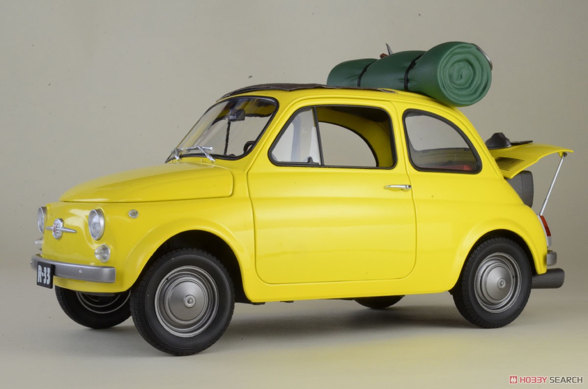 京商ミニッツ フィアット500イエロー ルパン三世カリオストロの様な
