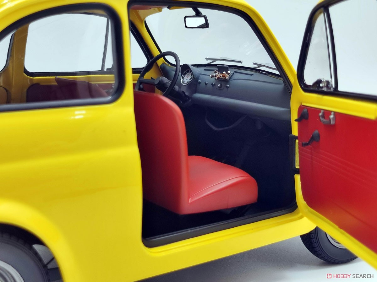 京商ミニッツ フィアット500イエロー ルパン三世カリオストロの様な