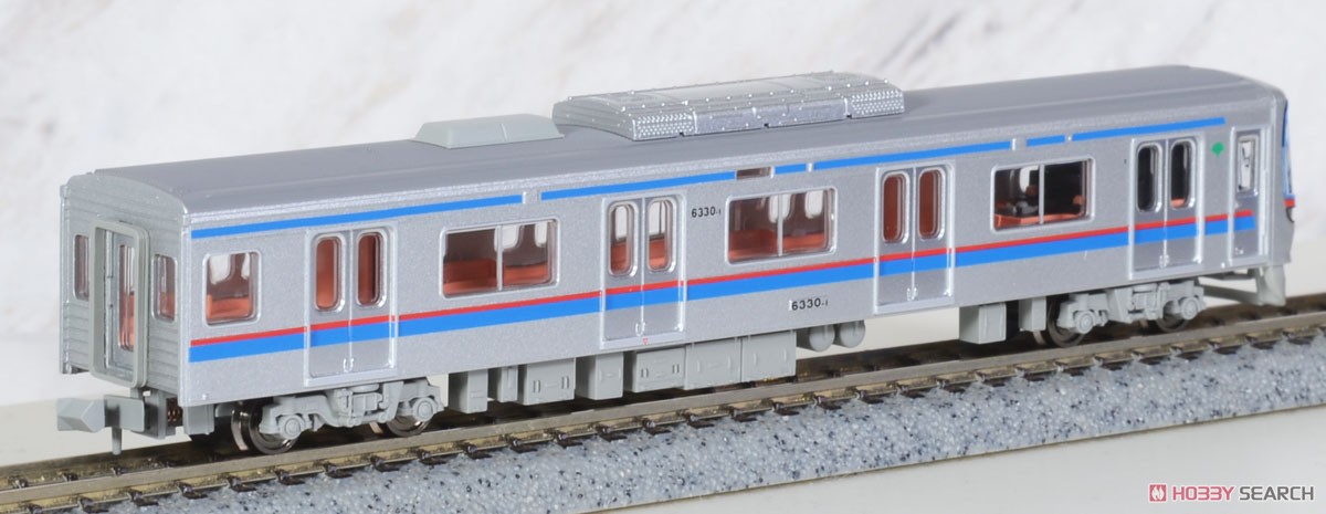 都営三田線 6300形 3次車 6330F 6両セット (6両セット) (鉄道模型