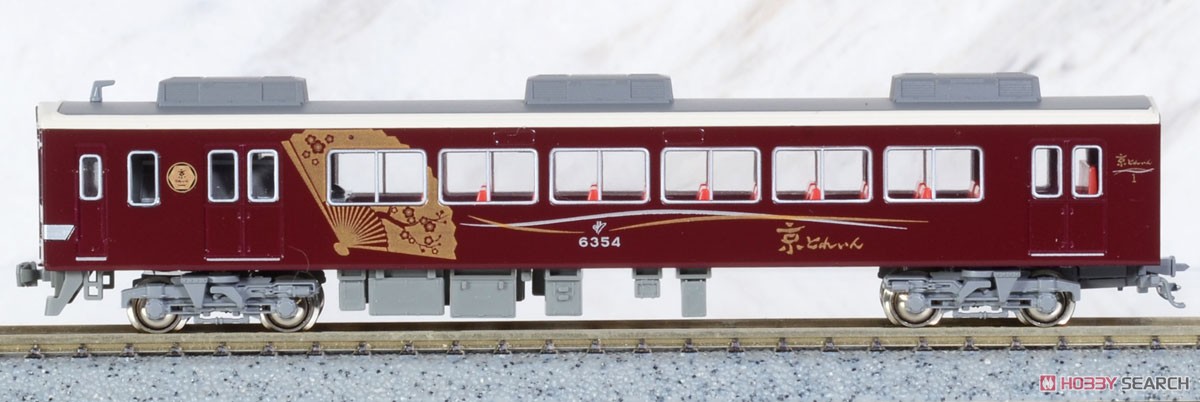 阪急 6300系 「京とれいん」 タイプ 6両セット (6両セット) (鉄道模型