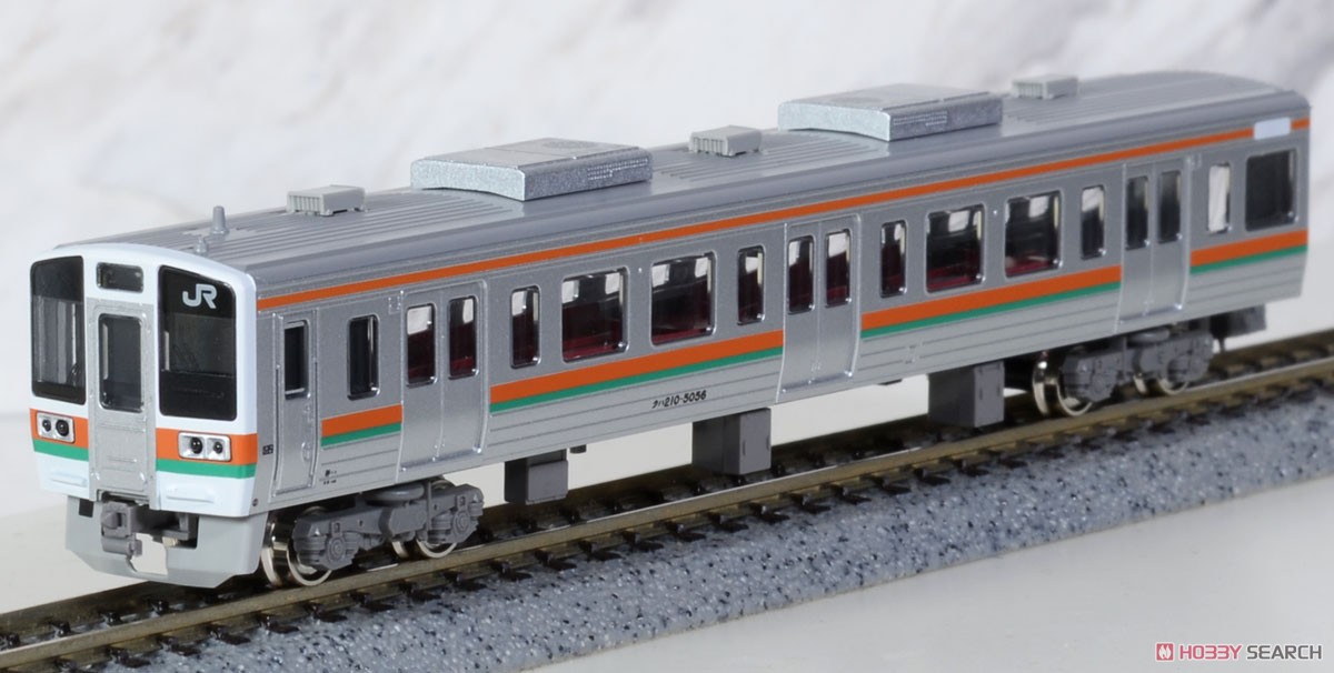 JR 211系6000番台 (GG8編成) 基本2両編成セット (動力付き) (基本・2両