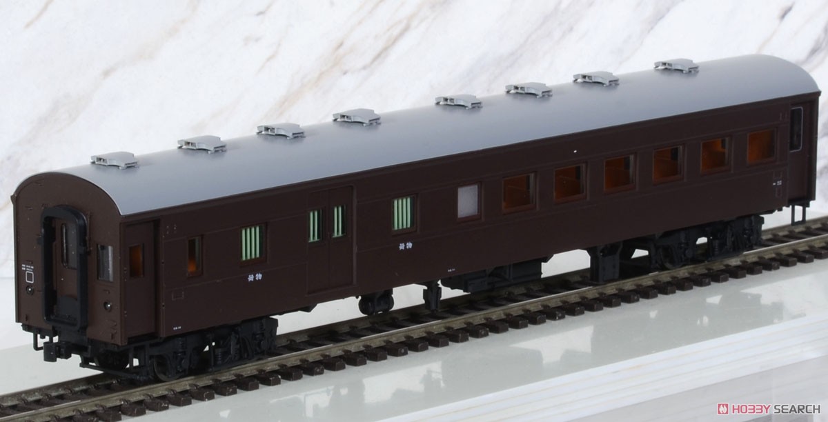 16番(HO) 国鉄 オハニ36 ぶどう2号 塗装済完成品 (塗装済み完成品