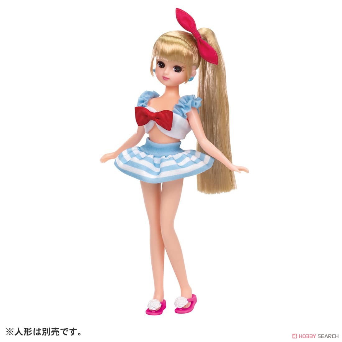 リカちゃんお洋服 LW-13 マリンワンピ＆セーラー水着セット