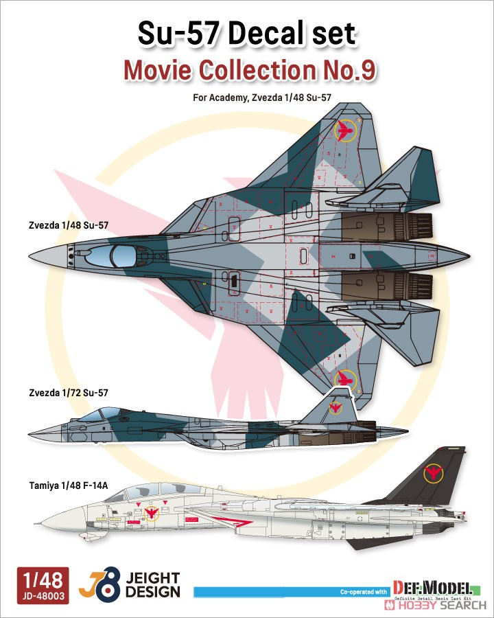 完成塗装品】1/48 ズベズダ Su-57 フェロン 完成塗装品】1/48 ズベズダ