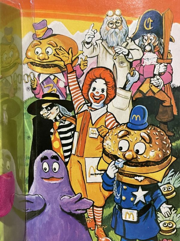 1971年 マクドナルドランド 身長計 ポスター イービルグリマス