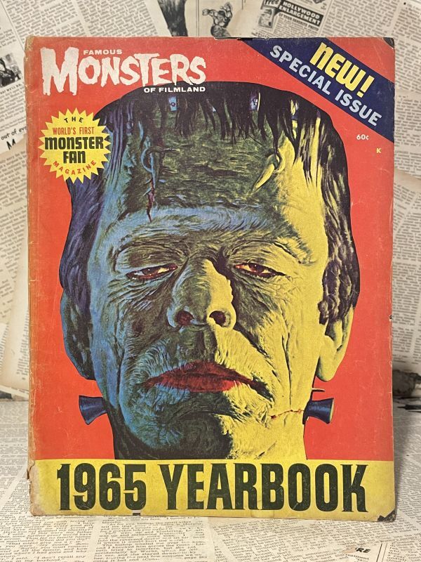 Famous Monsters of Filmland(1965/Year book) BK-232 - 2000toys高円寺店