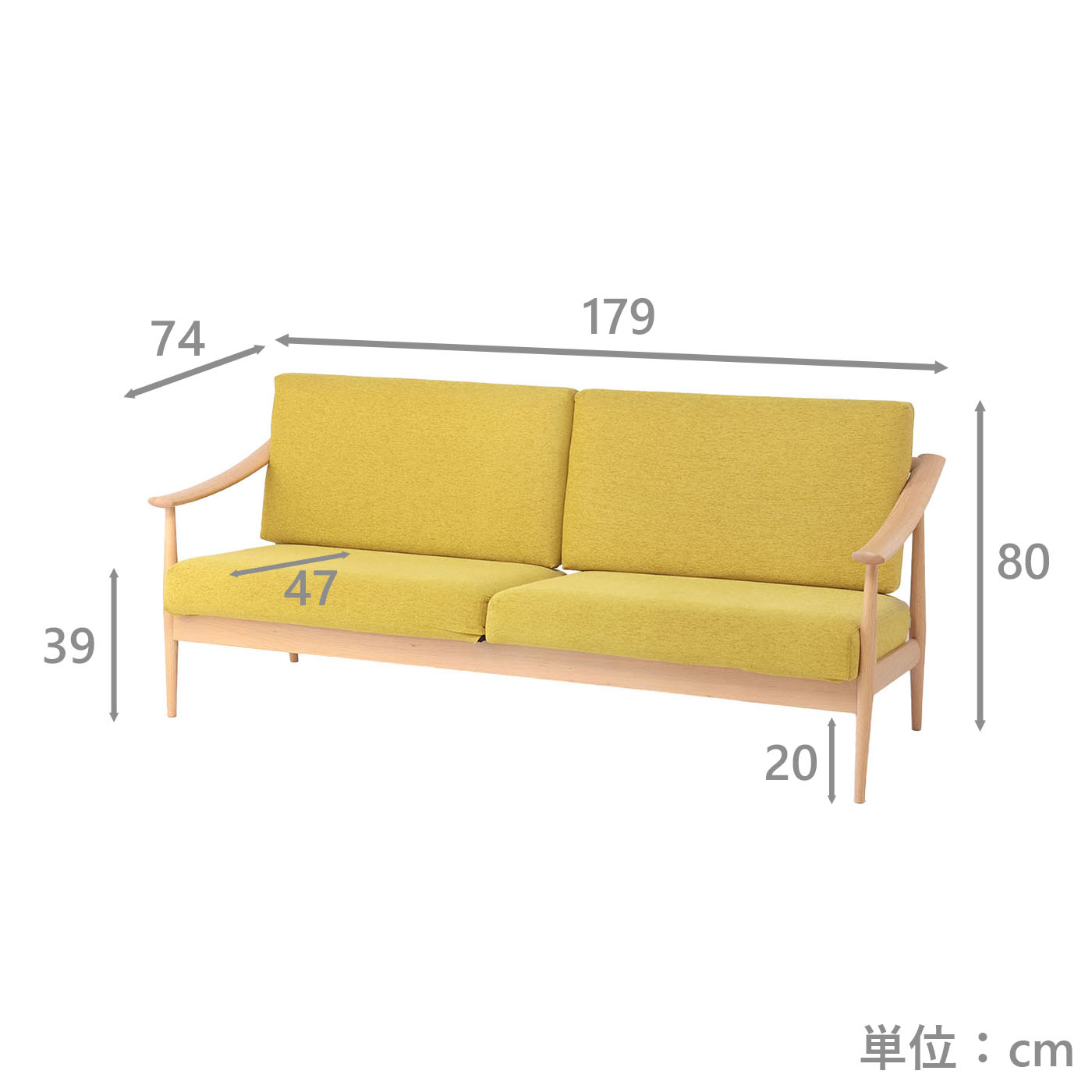 3Pソファ ブランカ1113 | TWO-ONE STYLEネット