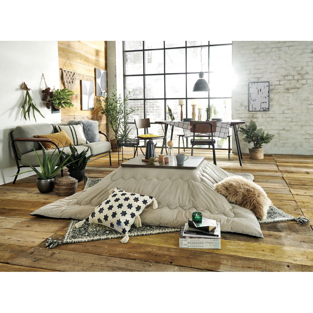 薄掛コタツふとん掛 UZコデロS20 GY掛 | TWO-ONE STYLEネット