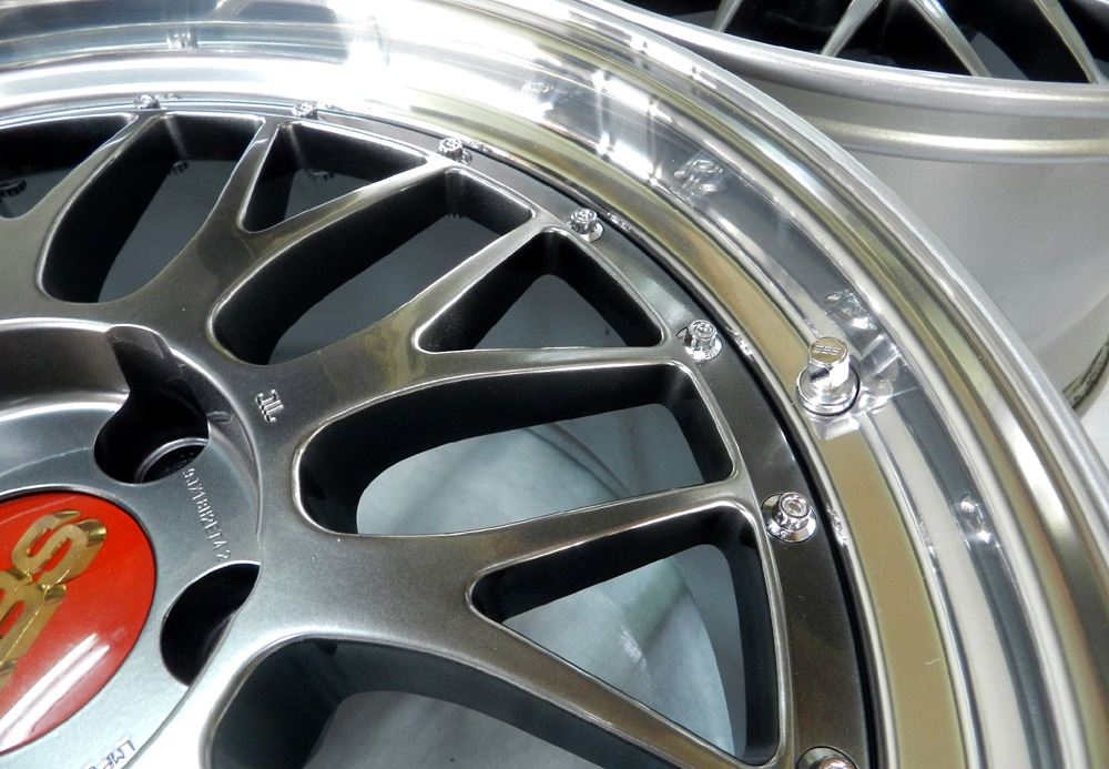 BBS-LM/ホンダNSX用リム交換によるリフレッシュ・リメーク | 仕上げ