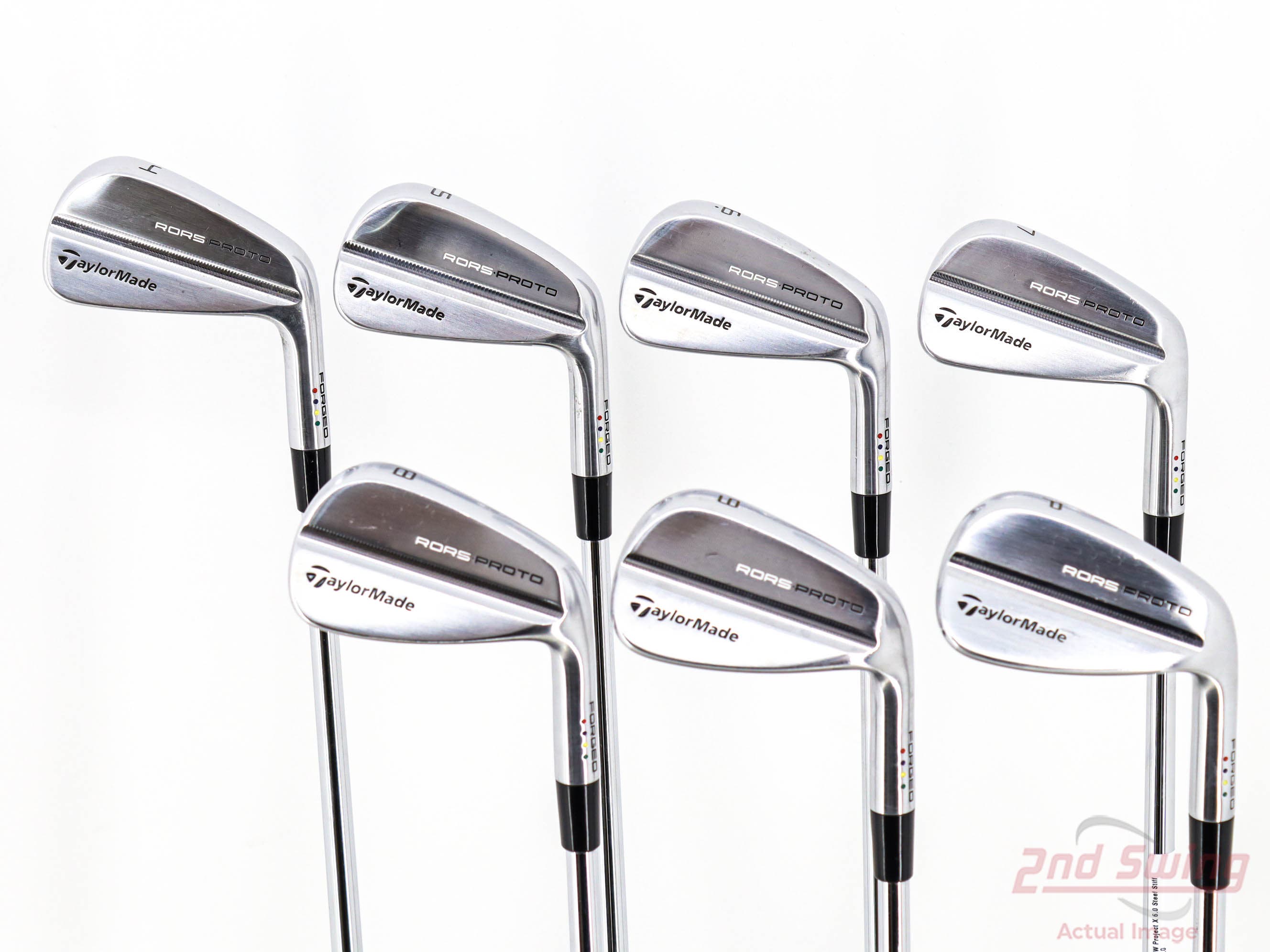 TaylorMade RORS Proto Iron Set (D-12647105857) | 2nd Swing Golf