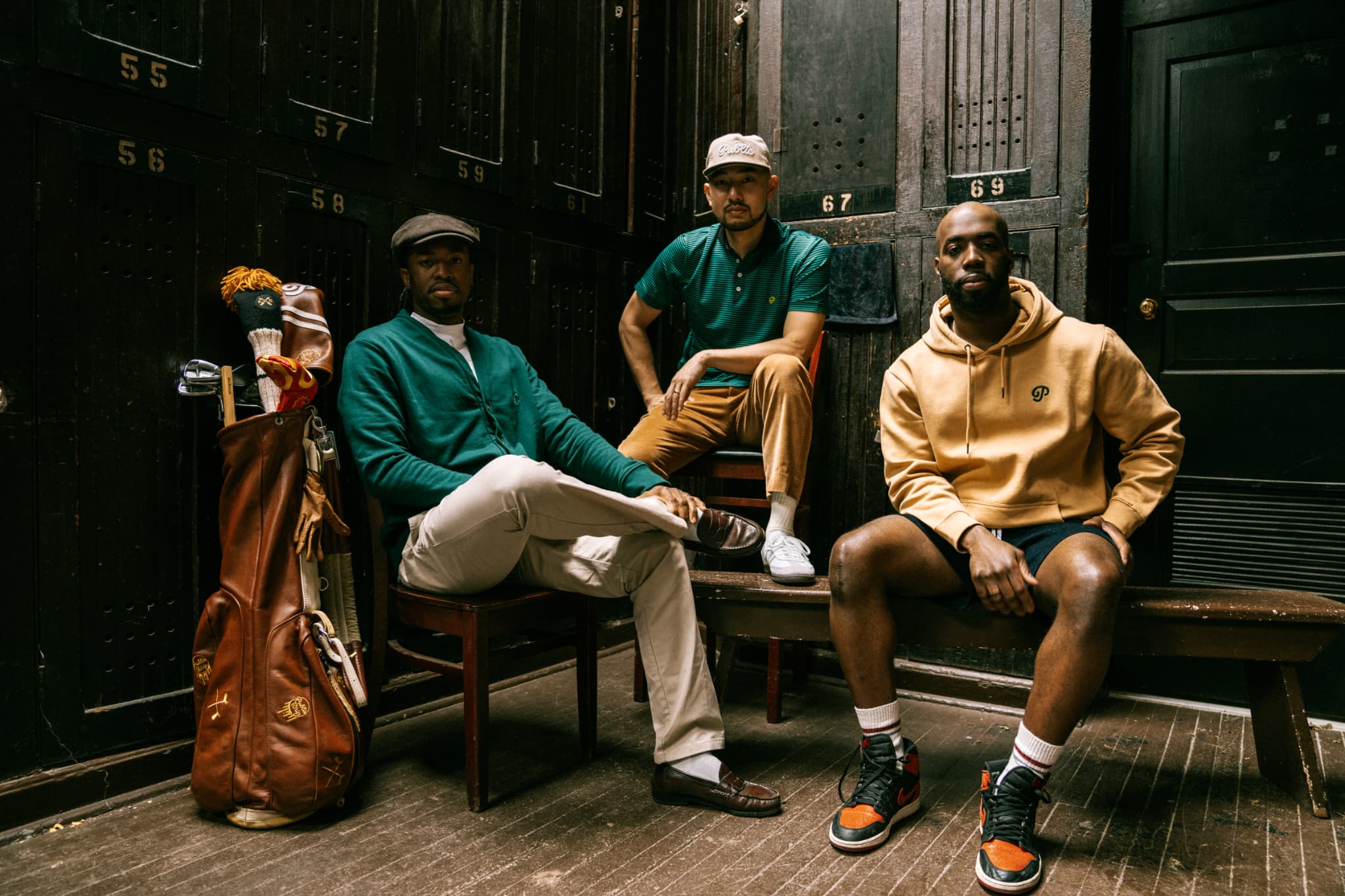 Public Drip パブリックドリップ モックネック ロンT クリーム Public