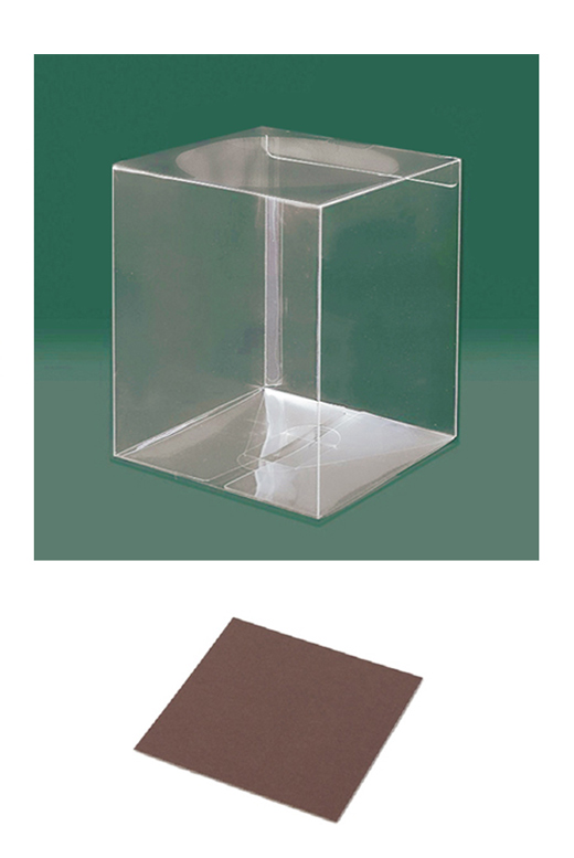 Knext・クリアボックスS・台座付 2セット | プリザーブド