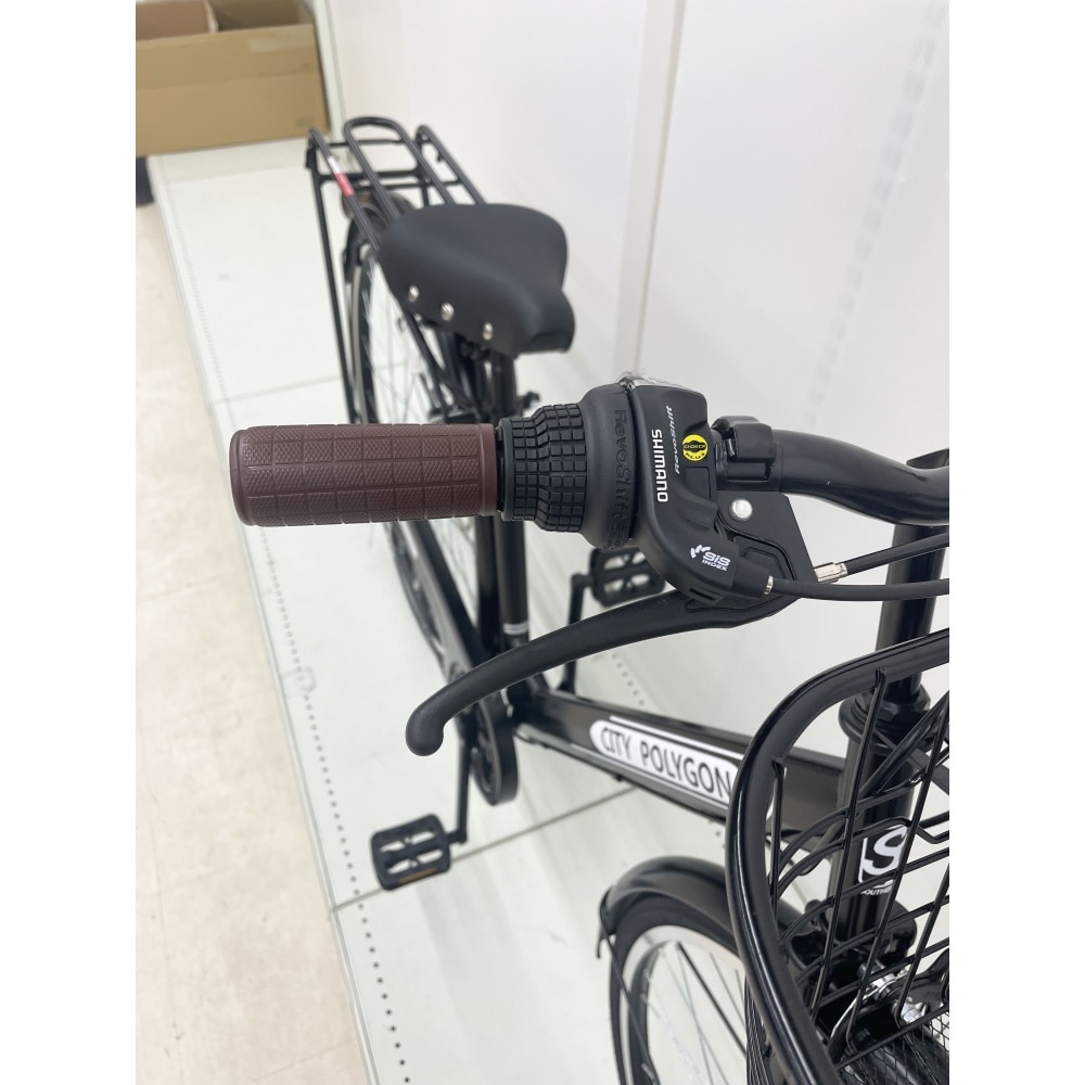 26インチ シティサイクル 自転車 ブラック 引き取り限定（東京八王子