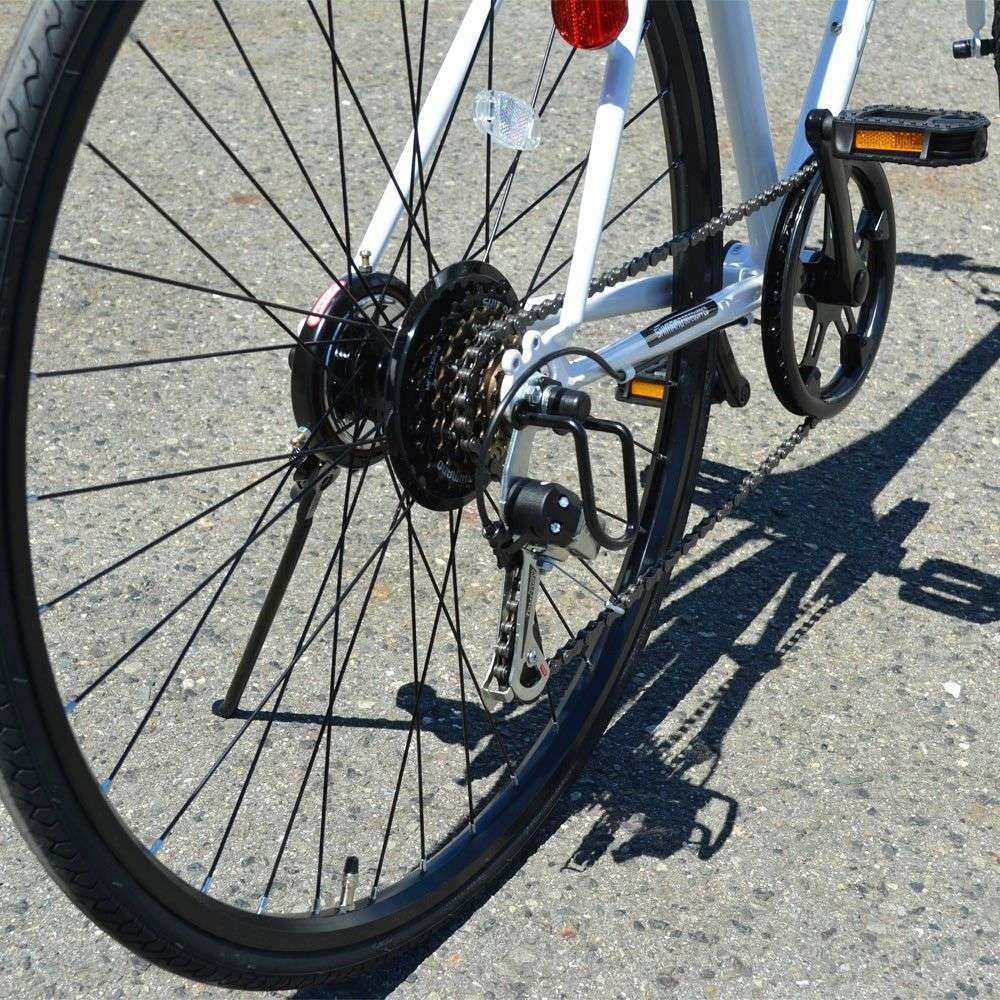 SOUTHERNPORT 700Cクロスバイク外装6段 艶ホワイト 25-CRT700C（KN