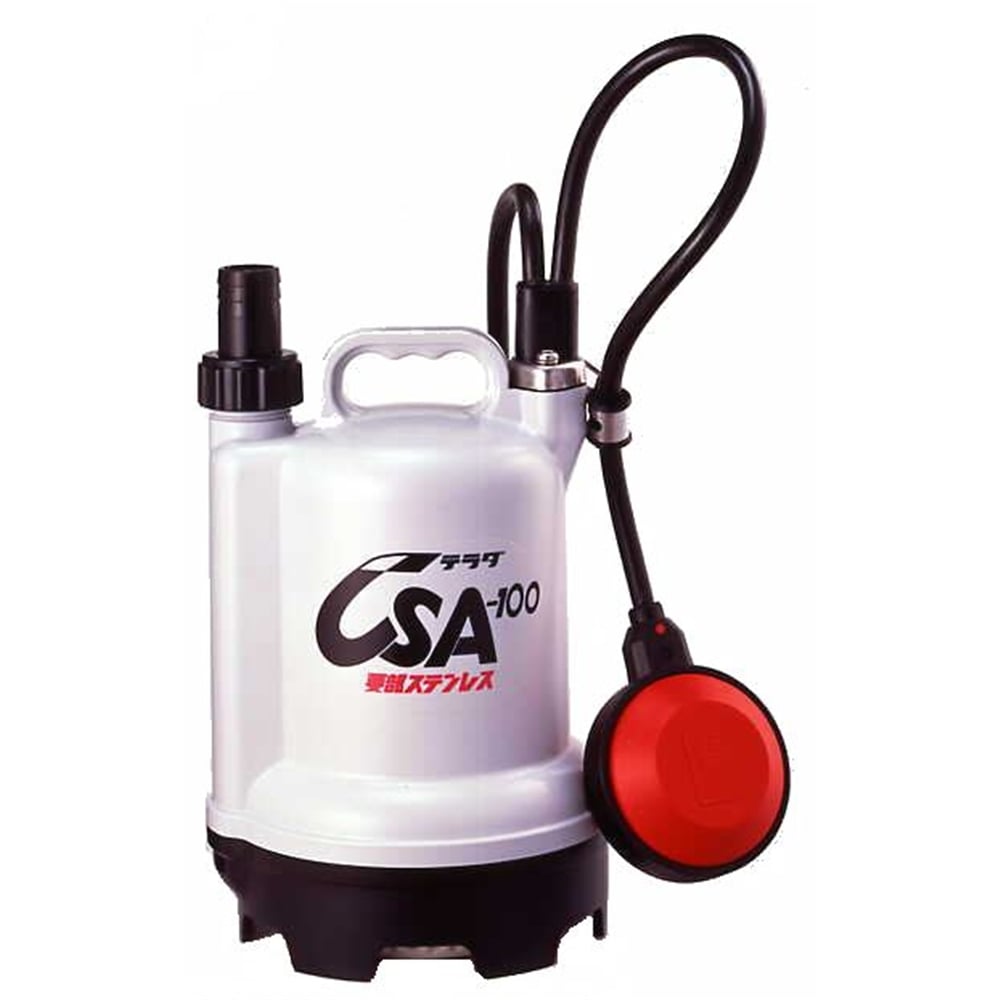 テラダポンプ 自動型水中ポンプ 口径25mm 全揚程3.8m時 吐出量35L/分