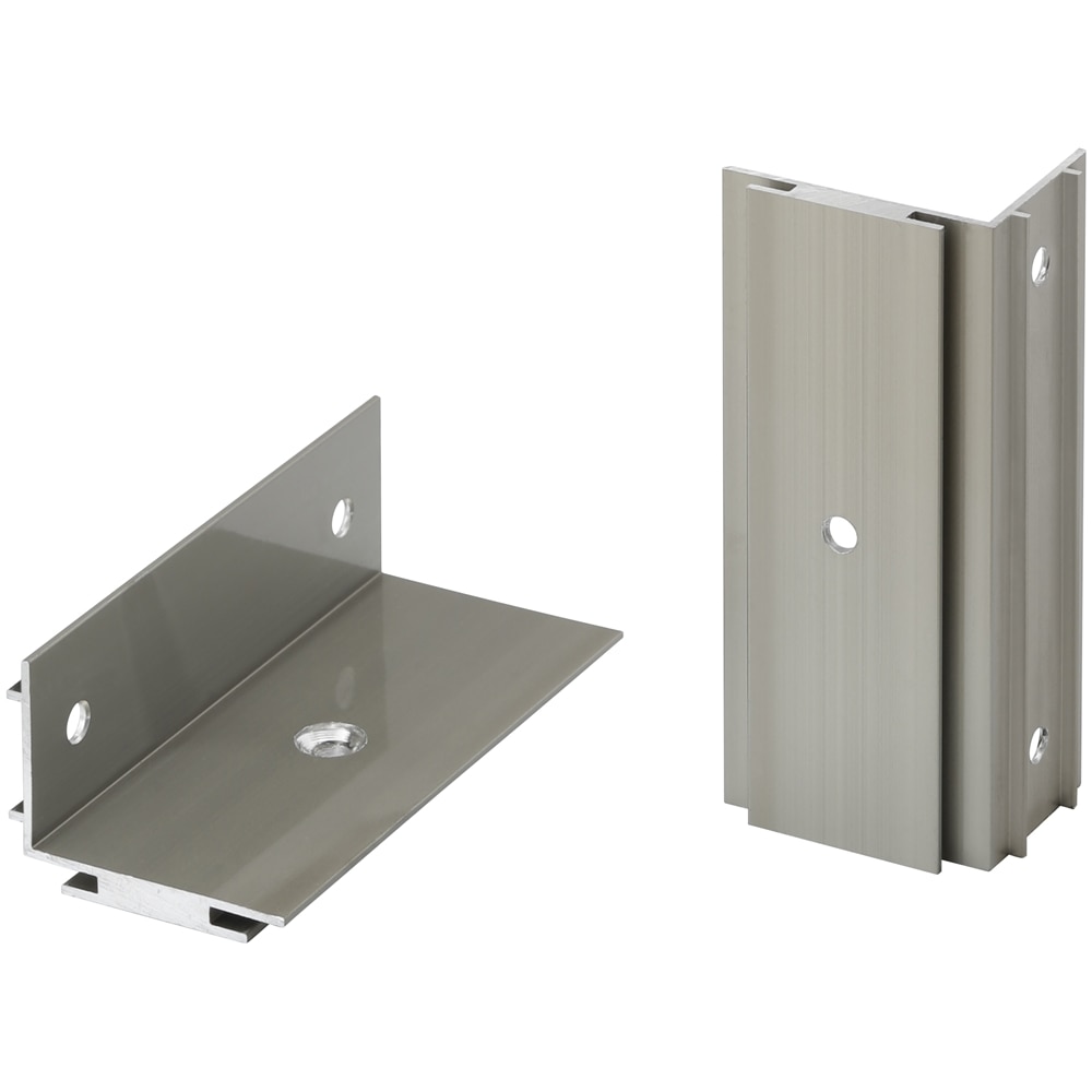 ホームEX 柱取付用 アルミ固定金具（2個入） HEX－K01: 収納