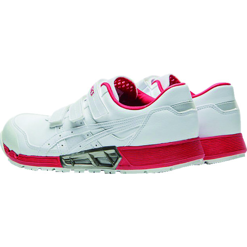 アシックス ウィンジョブCP305 AC ホワイト×ホワイト 26