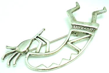 インディアンジュエリーのブローチ・ピン