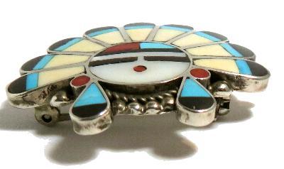 インディアンジュエリーのブローチ・ピン