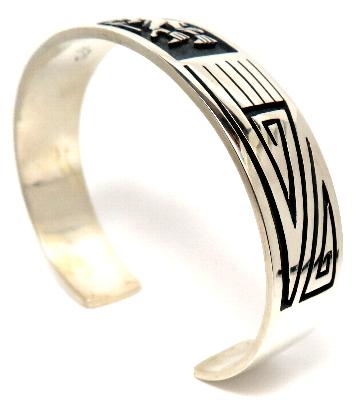 ホピ族のブレスレット・バングル 〔アメリカインディアンが創る〕