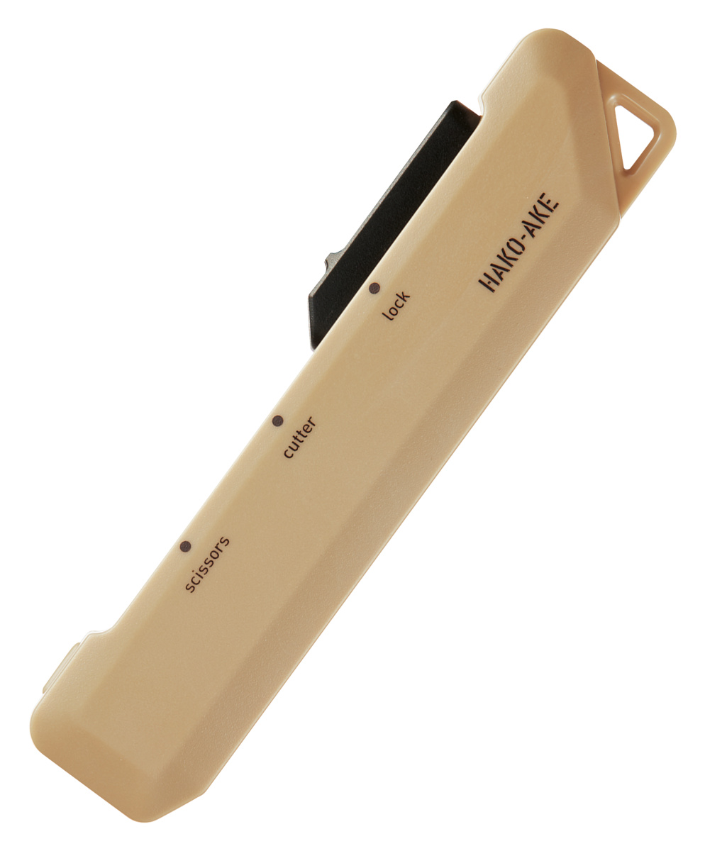 ハコアケ 2Way携帯ハサミ チタン 刃渡り寸法35mm オレンジ｜文具｜コクヨ