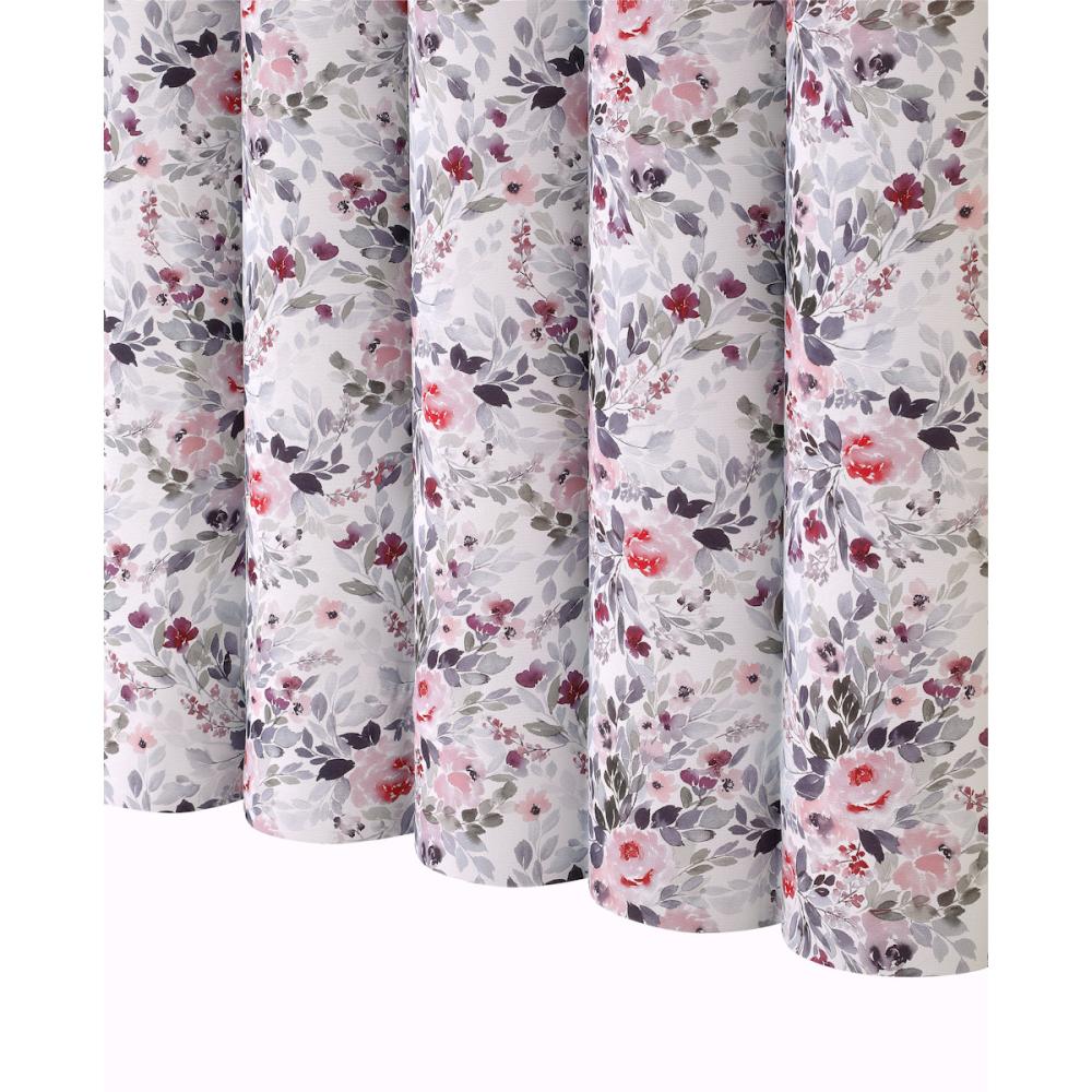 ドレープカーテン アリッサ ピンク 100×135cm 2枚組 の通販