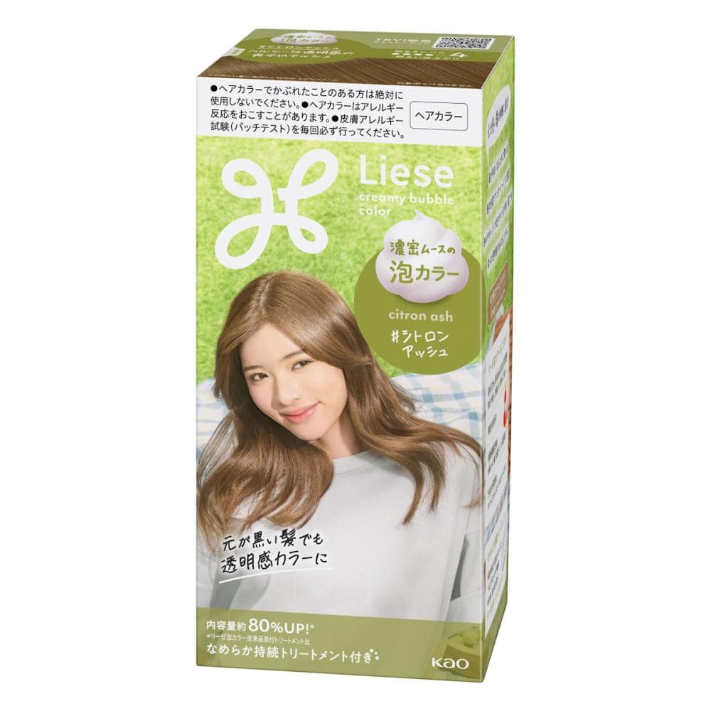 花王 リーゼ 泡カラー シトロンアッシュ 115mL の通販