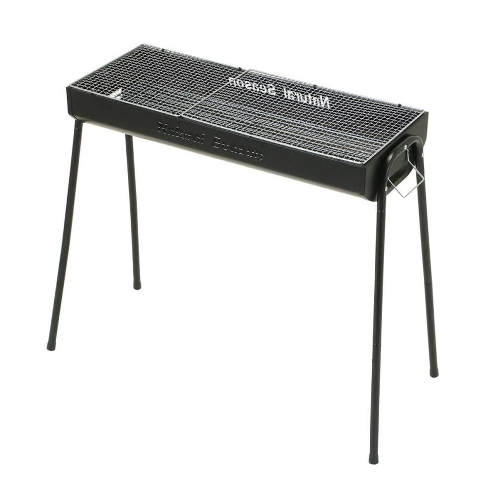 ナチュラルシーズン 折りたたみ パイプベンチ カーキ の通販