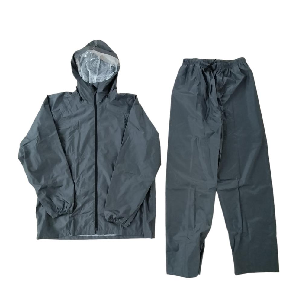 耐久防水 レインスーツ ダークグレー L K22－01 の通販