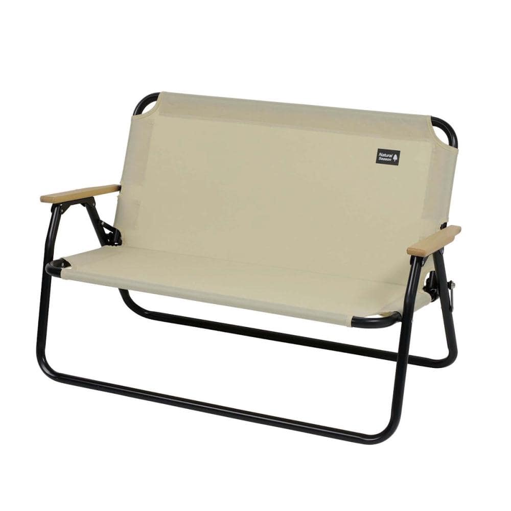 ナチュラルシーズン 軽らく アルミ背付きローベンチ KU－1183 の