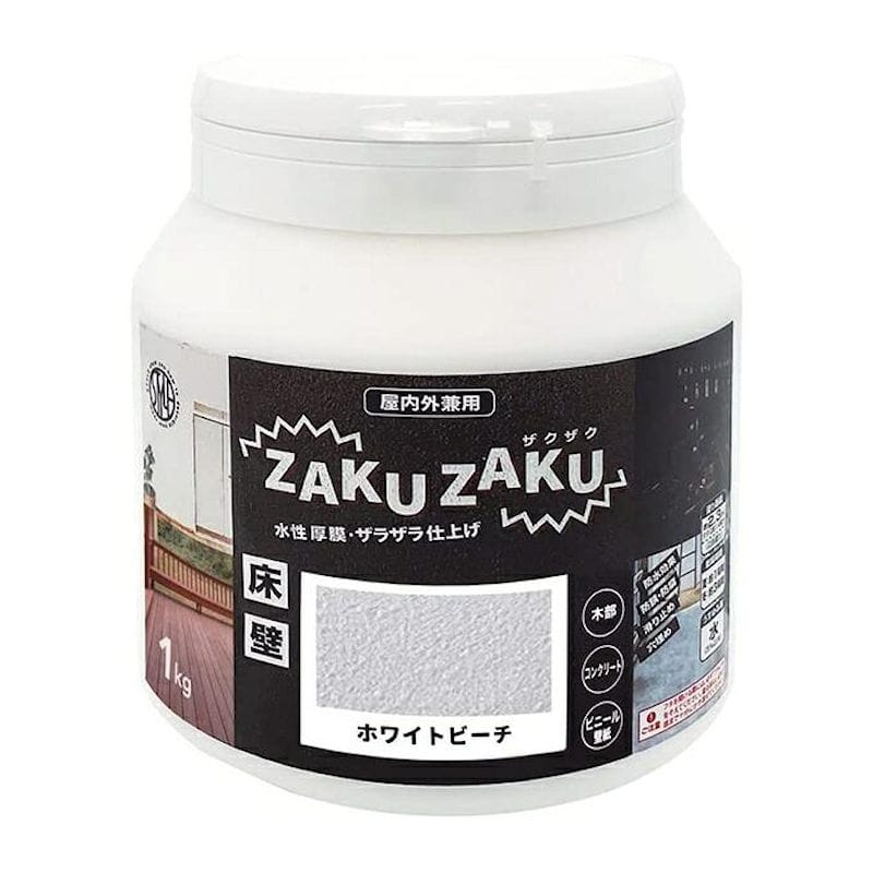ニッペホームプロダクツ 水性塗料ZAKUZAKU 1kg 隠れ家