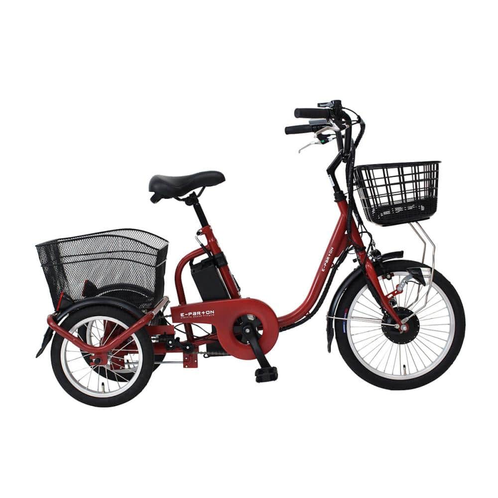 e－parton(イーパートン) ロータイプ電動アシスト三輪自転車