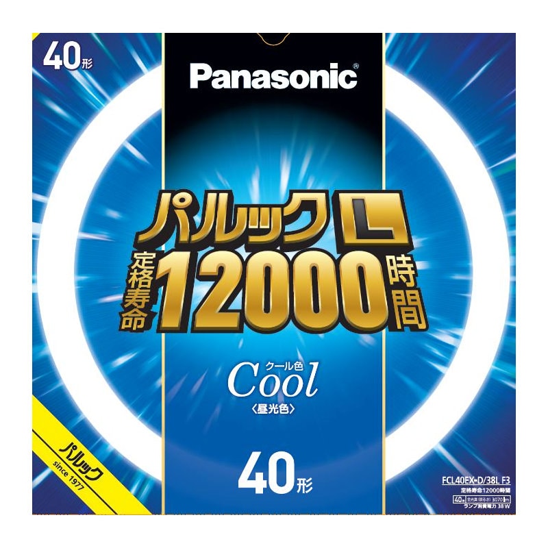 パナソニック 丸管パルックL 30W クール色