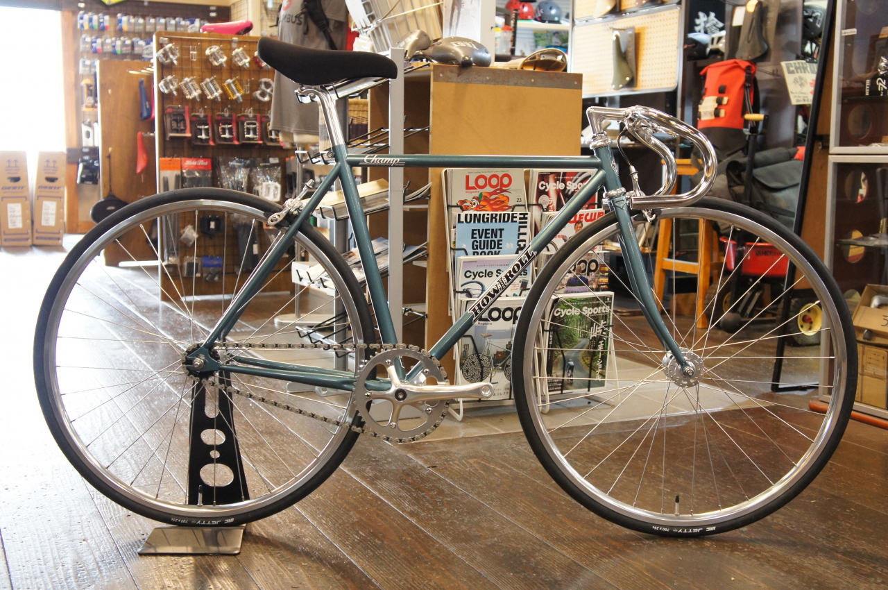 How i roll ピストバイク グレー 700C champ I - How 競輪リスペクトな