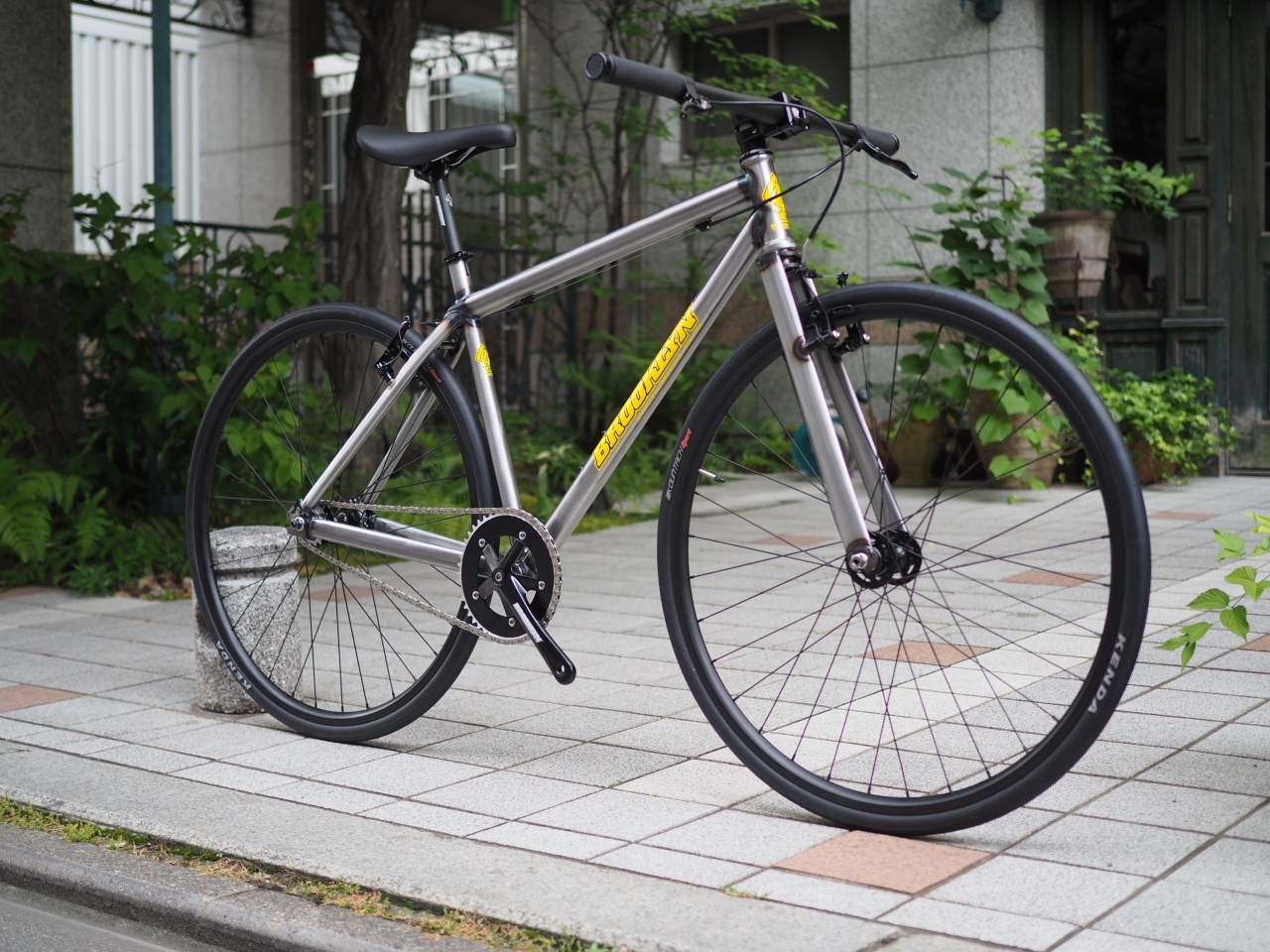 BROOKLYN MACHINE WORKS GANGSTA ステッカーセット白 BROOKLYN MACHINE