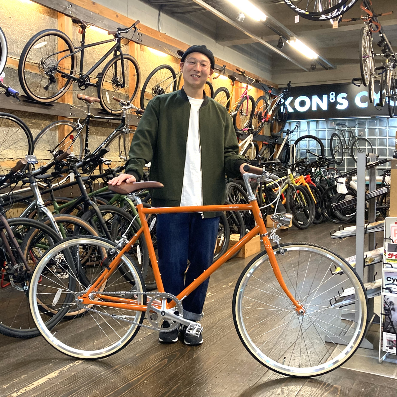 オールド希少mtbスタッガードクロモリフレーム26インチ