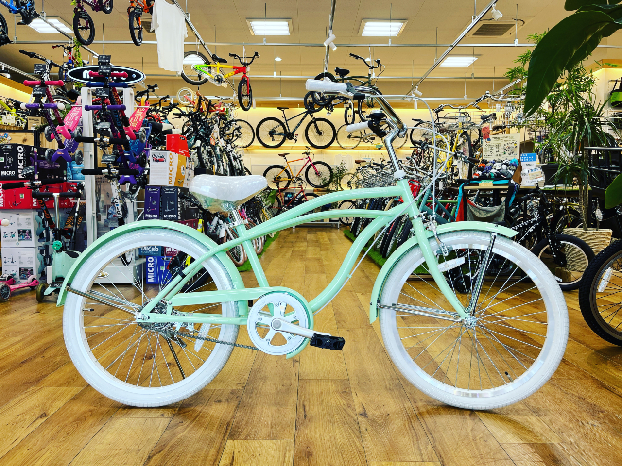 FOD 22】夏らしいカラーのジュニアビーチクルーザー入荷しました