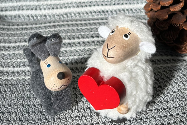 NORDIKA nisse(ノルディカ ニッセ） 羊&ハート Nordika nisse by KOTTE