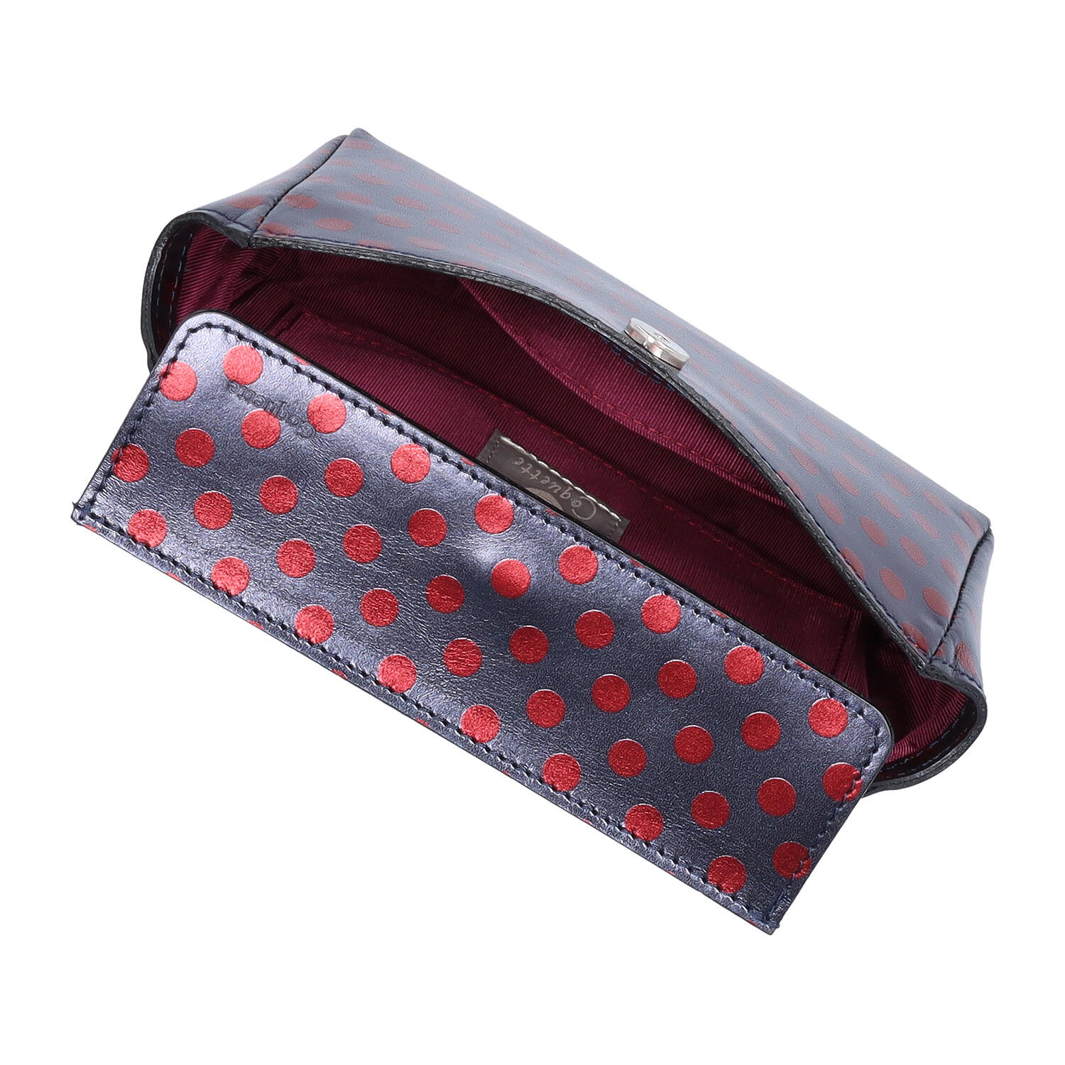 ドット柄 2Way ミニショルダーバッグ クラッチバッグ | Coquette株式