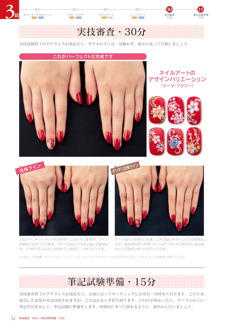 改訂最新版 ネイリスト技能検定1級・2級・3級完全対策バイブル :NPO