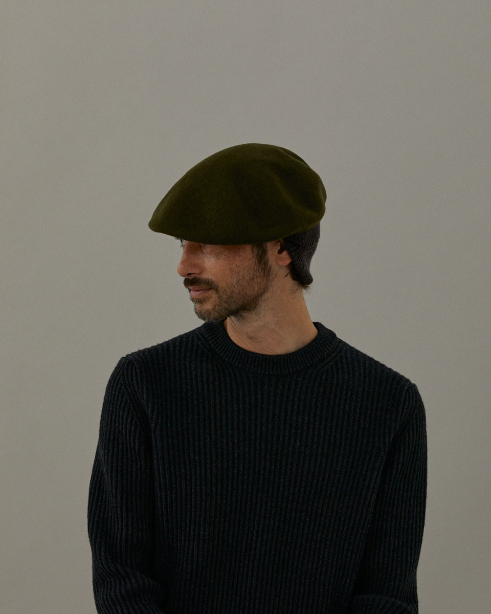 chisaki(チサキ) ウールフエルトベレー Puka ベレー帽 レディース 秋冬