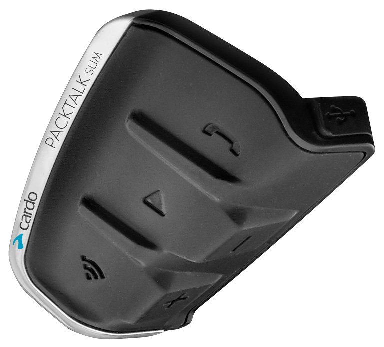 CARDO製インカム・PACKTALK SLIMが登場! 従来モデルよりもコンパクトで