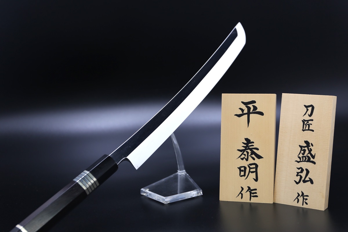 Sakimaru Yanagiba Tamahagane 300mm Honyaki Full Mirror Finish