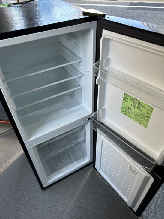 経年劣化あり【査定】アイリスオーヤマ 2ドア冷蔵庫 IRSD-14A-B 2022年