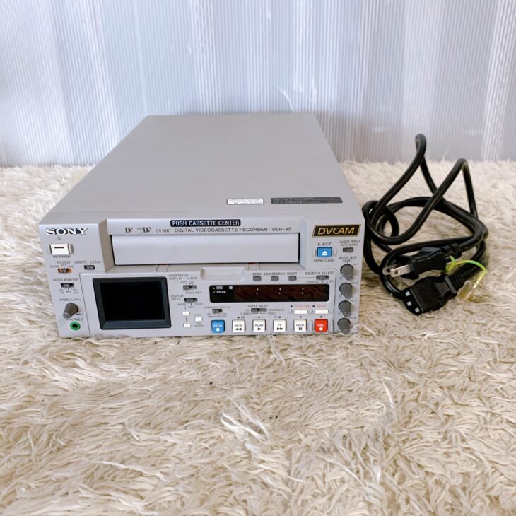 大阪府松原市｜SONY DSR-45 DVCAMデッキを出張買取｜付属品完備・動作